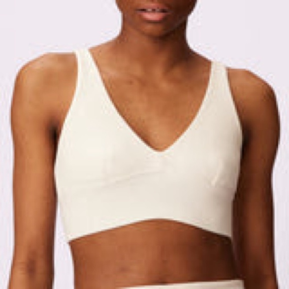 Lush Rib Sculpt Plunge Longline Bralette